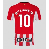 Moški Nogometni dresi Athletic Bilbao Nico Williams #10 Domači 2024-25 Kratek Rokav